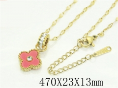 HY Wholesale Stainless Steel 316L Jewelry Popular Necklaces-HY19N0612OQ