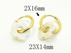 HY Wholesale Earrings 316L Stainless Steel Earrings Jewelry-HY94E0112LT