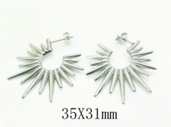 HY Wholesale Earrings 316L Stainless Steel Earrings Jewelry-HY94E0156NQ