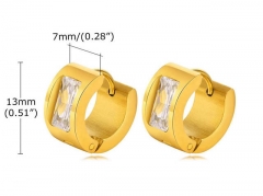 HY Wholesale Jewelry Earrings 316L Stainless Steel Earrings Jewelry-HY0067E0306