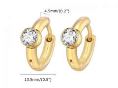 HY Wholesale Jewelry Earrings 316L Stainless Steel Earrings Jewelry-HY0067E0269