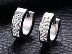 HY Wholesale Jewelry Earrings 316L Stainless Steel Earrings Jewelry-HY0067E0223