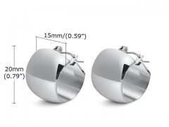 HY Wholesale Jewelry Earrings 316L Stainless Steel Earrings Jewelry-HY0067E0380