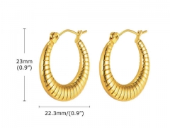 HY Wholesale Jewelry Earrings 316L Stainless Steel Earrings Jewelry-HY0067E0068