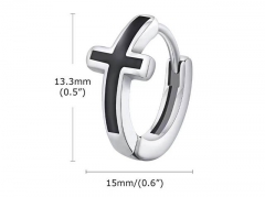 HY Wholesale Jewelry Earrings 316L Stainless Steel Earrings Jewelry-HY0067E0541