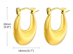 HY Wholesale Jewelry Earrings 316L Stainless Steel Earrings Jewelry-HY0067E0149