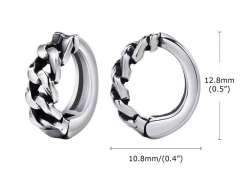 HY Wholesale Jewelry Earrings 316L Stainless Steel Earrings Jewelry-HY0067E0534