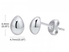 HY Wholesale Jewelry Earrings 316L Stainless Steel Earrings Jewelry-HY0067E0160