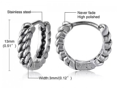 HY Wholesale Jewelry Earrings 316L Stainless Steel Earrings Jewelry-HY0067E0492