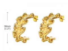 HY Wholesale Jewelry Earrings 316L Stainless Steel Earrings Jewelry-HY0067E0019