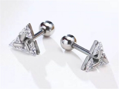 HY Wholesale Jewelry Earrings 316L Stainless Steel Earrings Jewelry-HY0067E0485