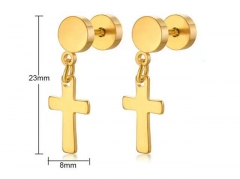 HY Wholesale Jewelry Earrings 316L Stainless Steel Earrings Jewelry-HY0067E0558