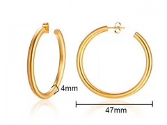 HY Wholesale Jewelry Earrings 316L Stainless Steel Earrings Jewelry-HY0067E0225