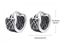 HY Wholesale Jewelry Earrings 316L Stainless Steel Earrings Jewelry-HY0067E0539