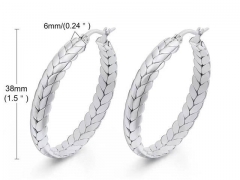 HY Wholesale Jewelry Earrings 316L Stainless Steel Earrings Jewelry-HY0067E0406