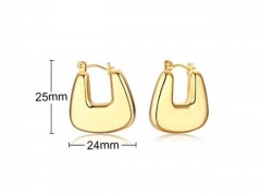 HY Wholesale Jewelry Earrings 316L Stainless Steel Earrings Jewelry-HY0067E0280