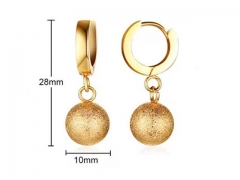 HY Wholesale Jewelry Earrings 316L Stainless Steel Earrings Jewelry-HY0067E0221