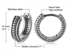 HY Wholesale Jewelry Earrings 316L Stainless Steel Earrings Jewelry-HY0067E0489