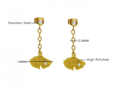 HY Wholesale Jewelry Earrings 316L Stainless Steel Earrings Jewelry-HY0076E0126