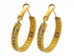 HY Wholesale Jewelry Earrings 316L Stainless Steel Earrings Jewelry-HY0076E0073