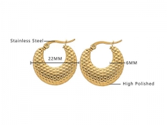 HY Wholesale Jewelry Earrings 316L Stainless Steel Earrings Jewelry-HY0076E0194