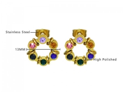 HY Wholesale Jewelry Earrings 316L Stainless Steel Earrings Jewelry-HY0076E0130