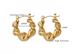 HY Wholesale Jewelry Earrings 316L Stainless Steel Earrings Jewelry-HY0076E0007