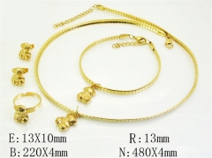 HY Wholesale Jewelry Set 316L Stainless Steel jewelry Set Fashion Jewelry-HY50S0717JDD