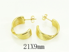 HY Wholesale Earrings 316L Stainless Steel Fashion Earrings Jewelry-HY09E0282TML