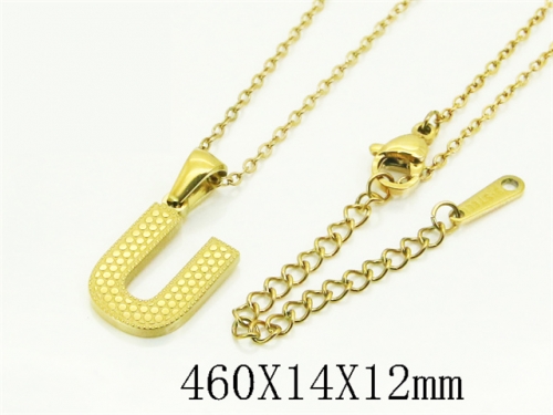 HY Wholesale Stainless Steel 316L Jewelry Popular Necklaces-HY32N0835KU