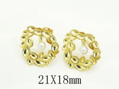 HY Wholesale Earrings 316L Stainless Steel Fashion Earrings Jewelry-HY09E0220NW