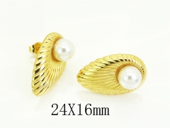 HY Wholesale Earrings 316L Stainless Steel Fashion Earrings Jewelry-HY09E0264XML