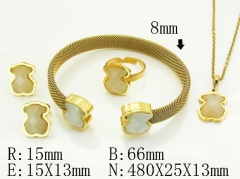 HY Wholesale Jewelry Set 316L Stainless Steel jewelry Set Fashion Jewelry-HY50S0656IOR