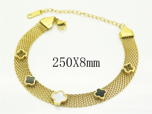 HY Wholesale Bracelets 316L Stainless Steel Jewelry Popular Bracelets-HY09B1310PL