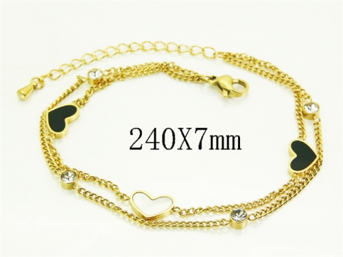 HY Wholesale Bracelets 316L Stainless Steel Jewelry Popular Bracelets-HY32B1256PQ