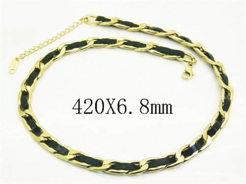 HY Wholesale Stainless Steel 316L Jewelry Popular Necklaces-HY09N1449HHF