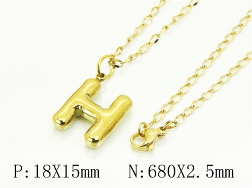 HY Wholesale Stainless Steel 316L Jewelry Popular Necklaces-HY32N0848QLL