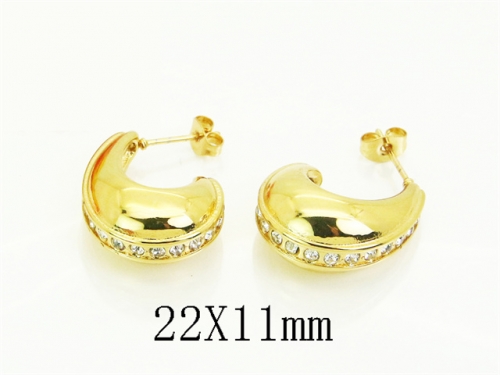 HY Wholesale Earrings 316L Stainless Steel Fashion Earrings Jewelry-HY09E0293OQ