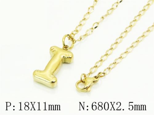 HY Wholesale Stainless Steel 316L Jewelry Popular Necklaces-HY32N0849ALL