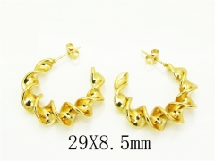 HY Wholesale Earrings 316L Stainless Steel Fashion Earrings Jewelry-HY09E0197XML