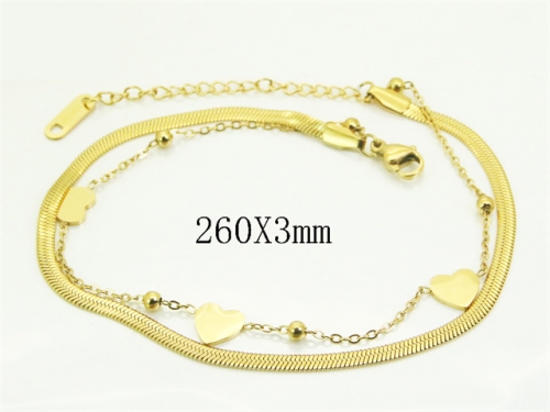 HY Wholesale Bracelets 316L Stainless Steel Jewelry Popular Bracelets-HY09B1318OL