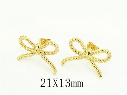 HY Wholesale Earrings 316L Stainless Steel Fashion Earrings Jewelry-HY09E0251ME