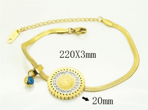 HY Wholesale Bracelets 316L Stainless Steel Jewelry Popular Bracelets-HY09B1320PQ