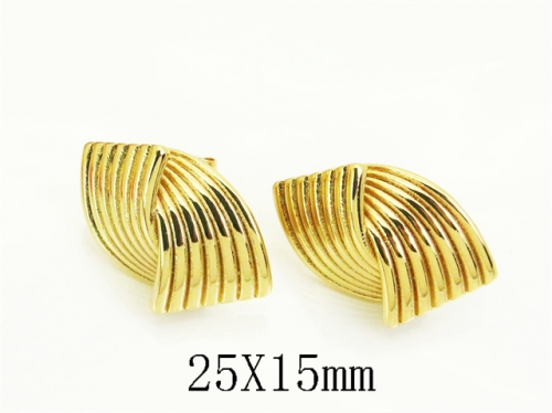 HY Wholesale Earrings 316L Stainless Steel Fashion Earrings Jewelry-HY09E0245DML