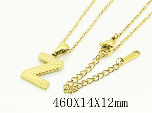 HY Wholesale Stainless Steel 316L Jewelry Popular Necklaces-HY32N0840KZ