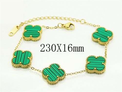 HY Wholesale Bracelets 316L Stainless Steel Jewelry Popular Bracelets-HY09B1289NV