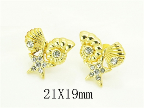 HY Wholesale Earrings 316L Stainless Steel Fashion Earrings Jewelry-HY09E0244SML