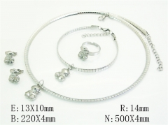 HY Wholesale Jewelry Set 316L Stainless Steel jewelry Set Fashion Jewelry-HY50S0689IMX