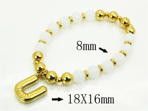 HY Wholesale Bracelets 316L Stainless Steel Jewelry Popular Bracelets-HY32B1280HUU