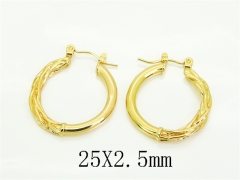 HY Wholesale Earrings 316L Stainless Steel Fashion Earrings Jewelry-HY09E0205WML